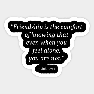 Friendship Sticker